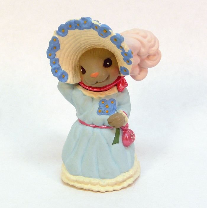 Hallmark Springtime Bonnets Easter ornament 1995 3 in series bunny