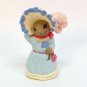 Hallmark Springtime Bonnets Easter ornament 1995 3 in series bunny