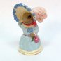 Hallmark Springtime Bonnets Easter ornament 1995 3 in series bunny