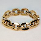 Avon bracelet gold tone chunky link