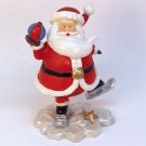 Santa figurine snowshoes