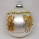 vtg Hallmark Betsey Clark Christmas Ornament 1974 glass ball number 2