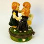 Hinged trinket box Ring Around the Rosie 3 little girls children