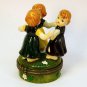 Hinged trinket box Ring Around the Rosie 3 little girls children