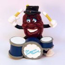 Vintage California Raisins figurine drummer 1988 Calrab Applause