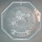 Lifesavers Christmas ornament 1991 clear acrylic elf Planters