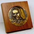 Saint Jeanne Jugan table or desk plaque wood Little Sisters of the Poor