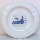 Vintage Dog Sled Ashtray Denmark Lise Porcelain huskies Eskimos winter