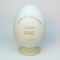 Precious Moments Easter Egg w base We Are God's Workmanship 1992 525960