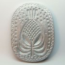 vintage reproduction metal cookie mold pineapple aluminum
