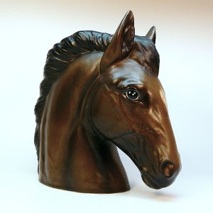 Vintage Napco Horse Head Vase Planter Bay C5568 Japan Ceramic