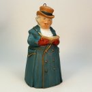 vtg Hallmark Mr. Ashbourne Christmas bell ornament caroler QX505-6 1990 porcelain special edition vtg Hallmark Mr. Ashbourne Christmas bell ornament caroler QX505-6 1990 porcelain special edition