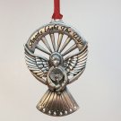 Cathedral Art pewter angel Christmas ornament Angels Light the Way