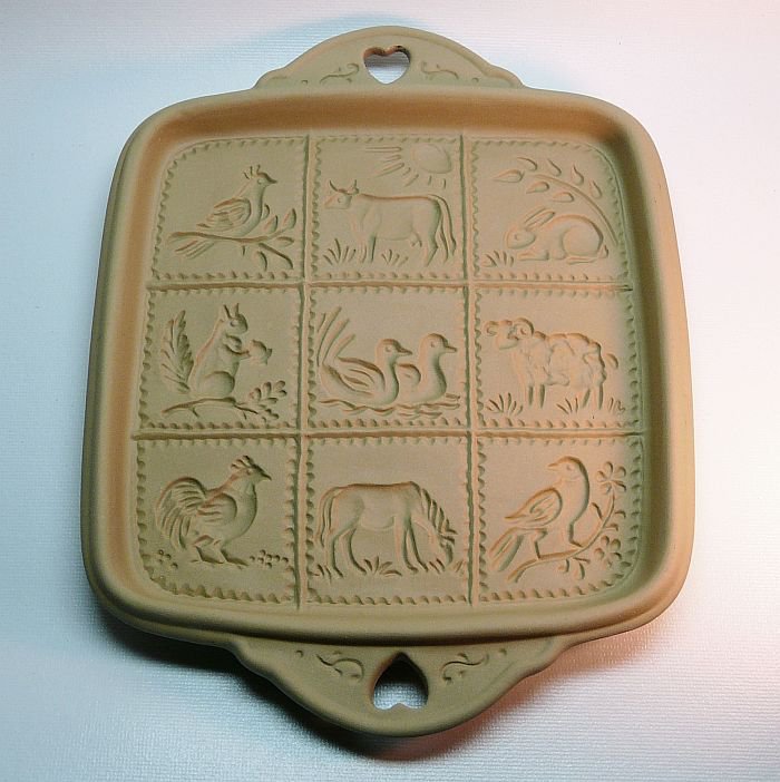 vintage Brown Bag 1990 Animal shortbread cookie mold