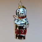 Dept 56 ornament dalmatian puppy in fire bucket Tiny Trimmings