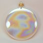 Lighthouse ornament by Ginger Don printed on glass iridescent