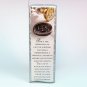 Gartner silver colored sealing wax and stamp initial D in script