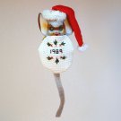 Vintage mouse in a walnut shell Christmas ornament 1989 Vintage mouse in a walnut shell Christmas ornament 1989