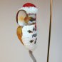 Vintage mouse in a walnut shell Christmas ornament 1989