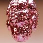 vintage blown glass berry bumpy Christmas ornament pink