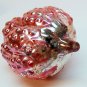 vintage blown glass berry bumpy Christmas ornament pink