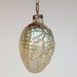 antique heart bumpy berries grapes blown glass Christmas ornament small