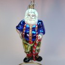 blown glass Santa Christmas ornament Home for the Holidays May Department Store Poland