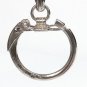 vtg Apollo 11 key ring astronaut moon landing blue visor silvertone figurine keychain key chain
