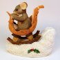 Charming Tails One Mouse Open Sleigh GCC exclusive 98/195 1997 special edition Christmas Fitz Floyd
