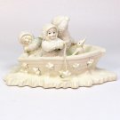 3 Snowbabies Miniatures Winken Blinken Nod Dept 56 76589 1993 painted pewter figurine 3 Snowbabies Miniatures Winken Blinken Nod Dept 56 76589 1993 painted pewter figurine