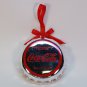 Coca Cola bottle cap Christmas ornament 1997 3 inches wide