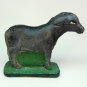Vintage chalkware Nativity donkey figure figurine standing