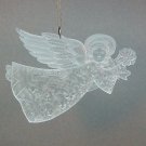 vtg 1979 Hallmark Christmas Angel Ornament acrylic box Holiday Highlights QX3007