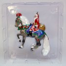 Breyer 700799 Father Christmas horse ornament with box 1999 dapple gray Andalusian Stablemate size Breyer 700799 Father Christmas horse ornament with box 1999 dapple gray Andalusian Stablemate size