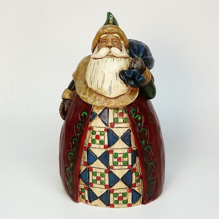 Jim Shore Santa With Bag Ornament Christmas 2002 107461fd Enesco