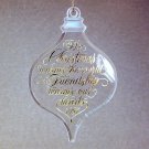 vtg Hallmark ornament Warmth of Friendship 1987 acrylic QX3759
