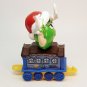 M&M Series 1 Car 1 Dining train figurine Mars Inc Christmas green holly