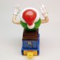 M&M Series 1 Car 1 Dining train figurine Mars Inc Christmas green holly