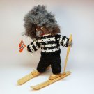 Norwegian folk art troll on skis soft sculpture or doll OOAK one of a kind handmade Norwegian folk art troll on skis soft sculpture or doll OOAK one of a kind handmade