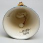 vtg Schmid bell Hark the Herald statuette boy with trumpet 1984 First Annual ceramic