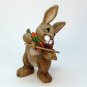 vtg Hallmark Friendly Fiddler ornament 1981 QX4342 rabbit Christmas