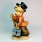 vintage Little Wanderer figurine 3373D porcelain bisque crossed arrows