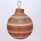 vtg Native American ornament clay ball incised carved vtg Native American ornament clay ball incised carved