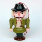 vtg miniature nutcracker ornament wooden Tyrolean outfit Germany Christmas vtg miniature nutcracker ornament wooden Tyrolean outfit Germany Christmas