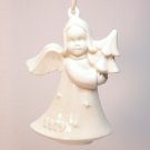 vtg Goebel 1979 Christmas ornament angel tree white 2nd edition box vtg Goebel 1979 Christmas ornament angel tree white 2nd edition box