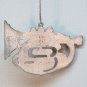 Old Forge Metals pewter horn ornament