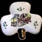 Vtg Irish Carrigaline Ashtray Caravan Traveler Tinker Wagon Shamrock Ireland Vtg Irish Carrigaline Ashtray Caravan Traveler Tinker Wagon Shamrock Ireland