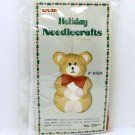 Titan Christmas Holiday Needlecrafts Felt Ornament Kit Bear 4 inches