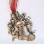 St. Nicholas Square pewter stocking ornament 2007 Christmas