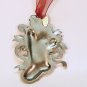 St. Nicholas Square pewter stocking ornament 2007 Christmas